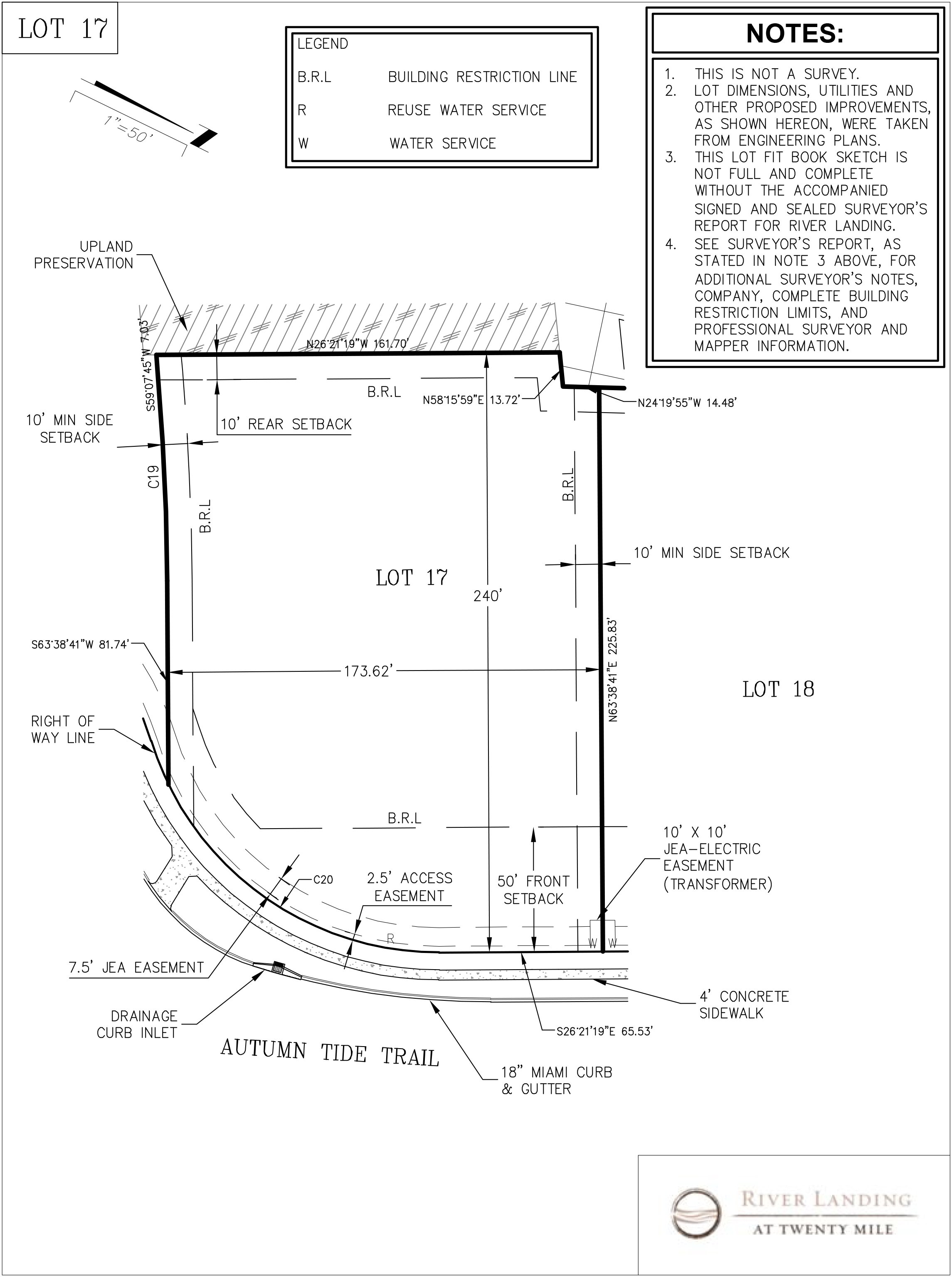 Lot 17 Preserve Homesite River Landing Nocatee
